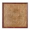 American Art Decor Embossed and Framed Gold Tile Bar Wall Decor - 24" x 24" x 1"